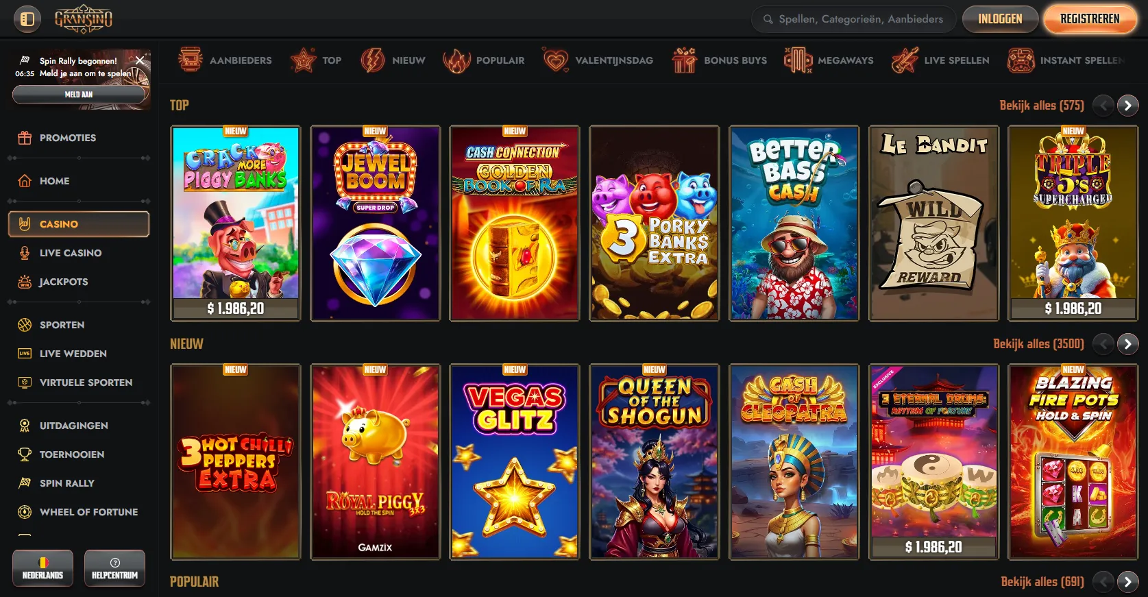 Doe nu een casino zonder CRUKS 10 euro deposit