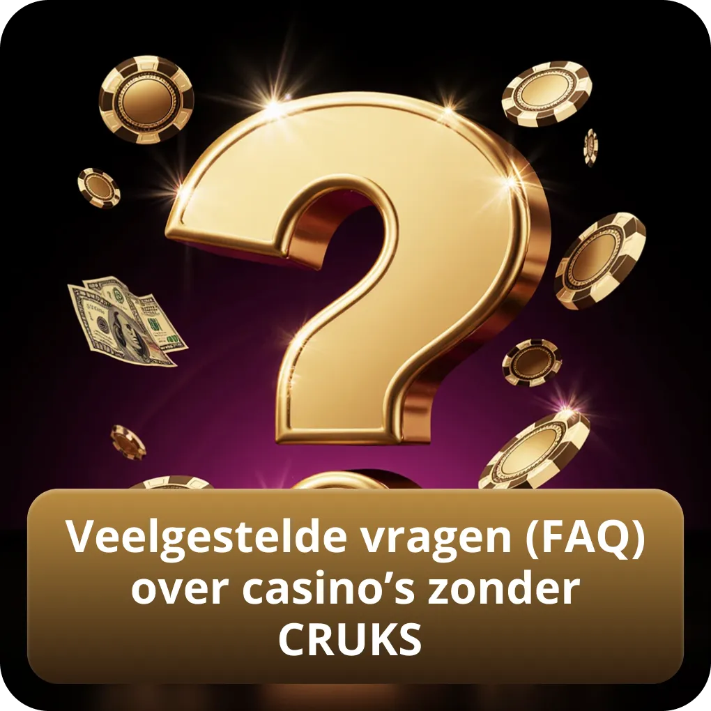Veelgestelde vragen (FAQ) over casino’s zonder CRUKS