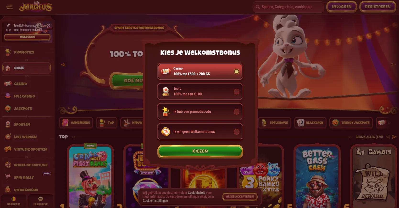 Ranglijst van een PwC-expert: kies het beste online casino zonder CRUKS 10 euro